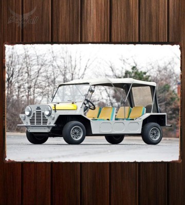 Металлическая табличка Austin Mini Moke